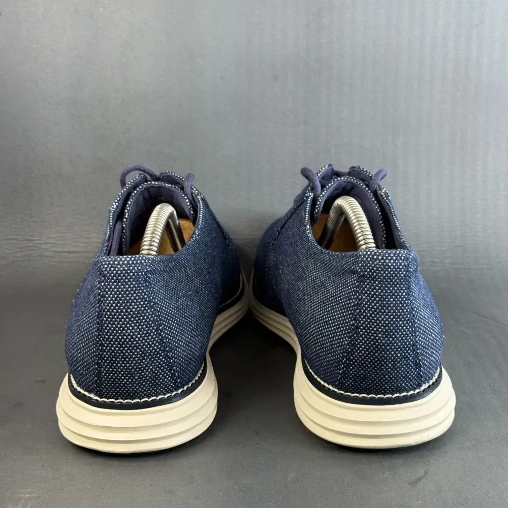 Cole Haan OriginalGrand Plain Toe Oxfords navy denim men’s size 11